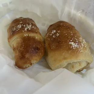 The rolls (which were delicious!)