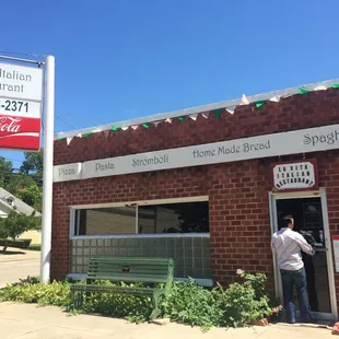 The outside of La Vita Italian Restaurant