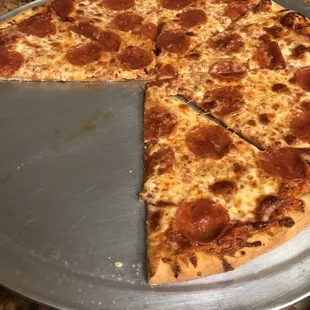 Pepperoni extra cheese