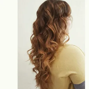 Beautiful bouncy hair by Jackie!