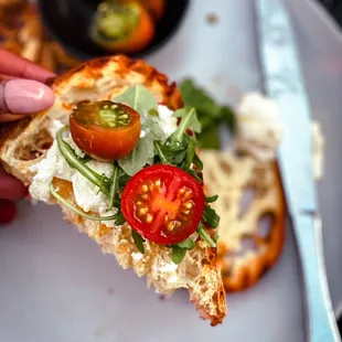 Burrata cheese/ caprese  plate