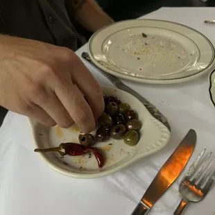 House Marinated Olives