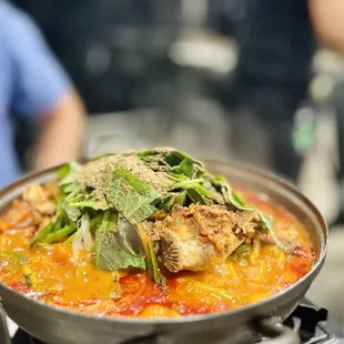 Spicy Potato Beef Short Ribs Soup