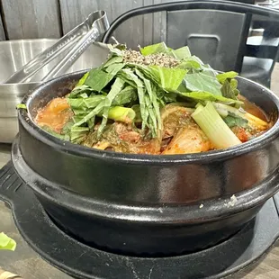Spicy Potato Short Rib Hotpot