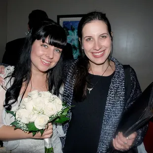 LA Wedding Woman, Elysia Skye, with beautiful bride, Shannon, at The Inn of the 7th Ray.