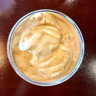Affogato coffee