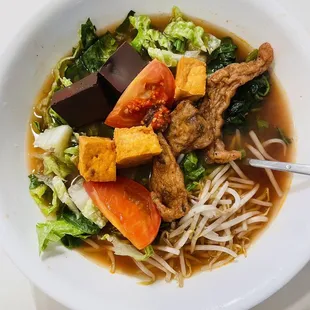 Canh Bún with the missing riêu.