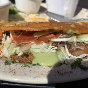 a plate of food