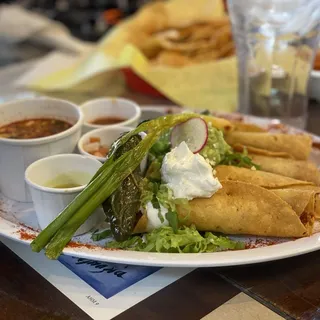 3 Piece Chicken Flautas