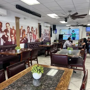 interior, sushi and sashimi