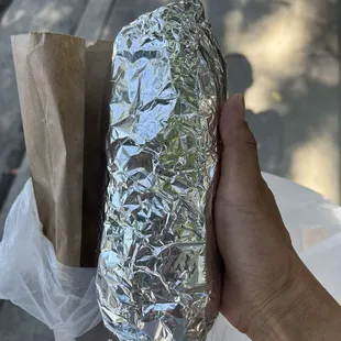 Chili colorado burrito