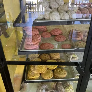 Just one fourth of their pastry/baked good case.