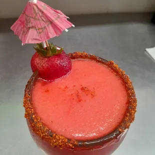 Rica Margarita de fresa