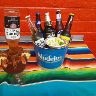 drink, tacos