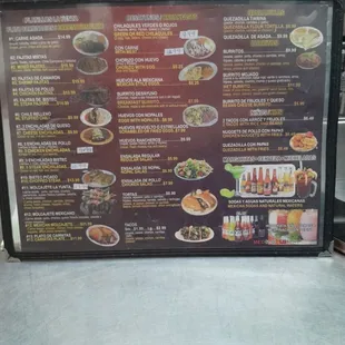 Continuacion de el menu