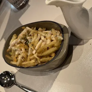 French Fries Alfredo