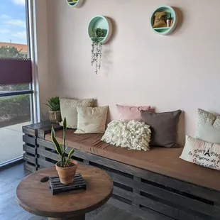 Indoors seating