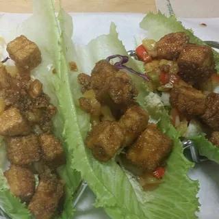 Tofu Lettuce Wraps