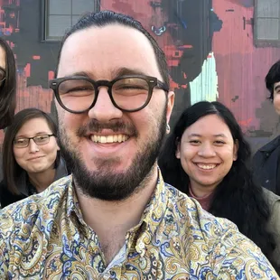 Wall Mural outside Lab 7