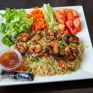 salads, food