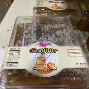 a package of honey candis