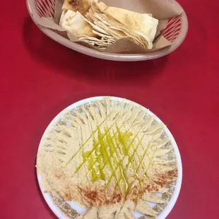 Hummus and Pita bread