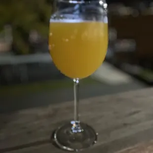 Mimosa (way too much orange juice)