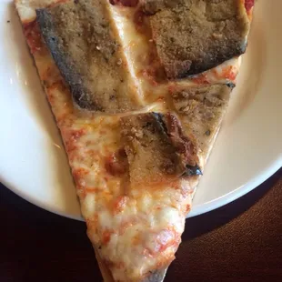 Fried Eggplant Pizza