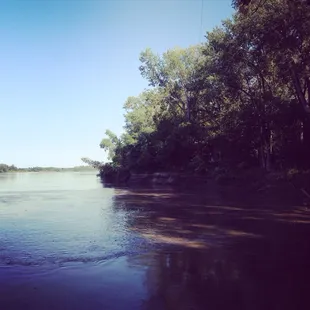 Overlooking the Missouri River