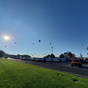 We have the perfect blue skies!