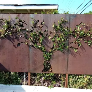 Nice art installation outside.