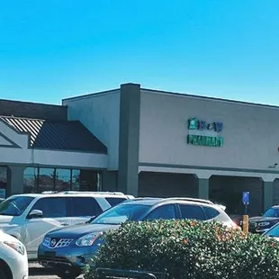 cars parked in a parking lot