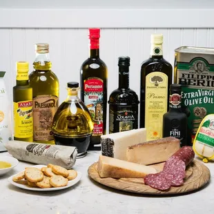a variety of ingredients