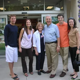 a group of people