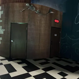 Broken room, looks cool from outside.