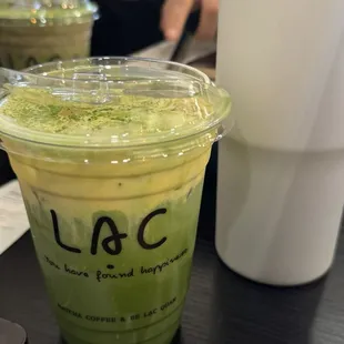 Egg Cream Matcha
