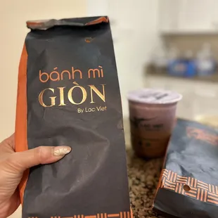 Try new item in their menu - Banh Mi Gion