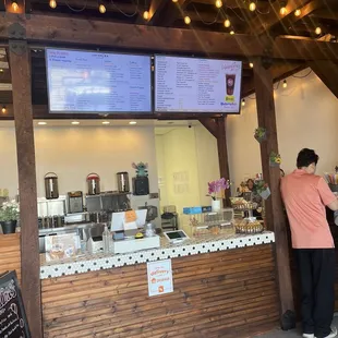 Menu and pick up
