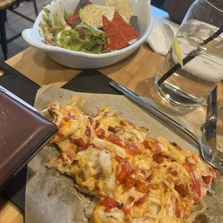 Cajun Garlic Shrimp Flatbread