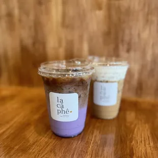 Ube Coffee and Muoi Coffee