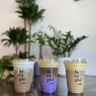 Signature Saigon  Ube Coffee w/ Egg Cream  Eggspresso Hanoi