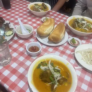 Goat Curry with Banh Mi
