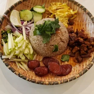 Kao kluk gapi, shrimp paste fried rice, amazing!