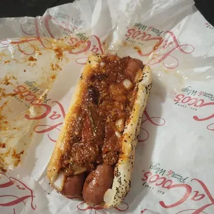 Chilli double dog