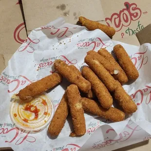 Pound cheese sticks