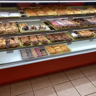 a variety of pastries
