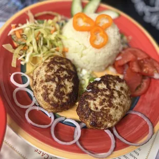 Cutlets with mashed potatoes