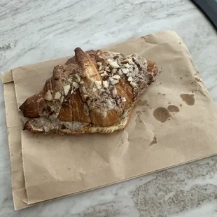 Almond croissant