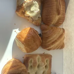 Assorted pastries