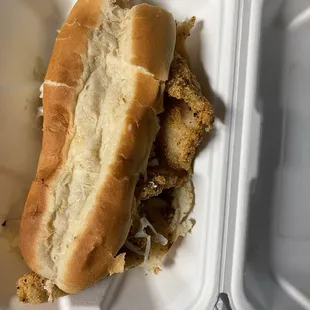 Catfish Poboy